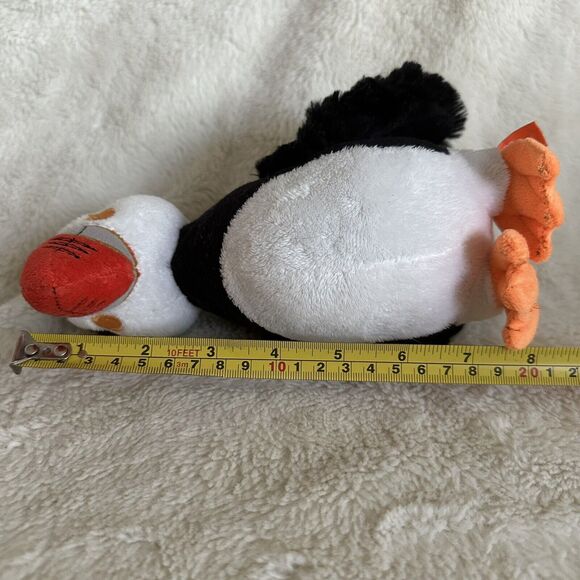 Wild Republic Puffin Bird 8” Realistic Plush Zoo Stuffed Animal - Picture 5 of 5